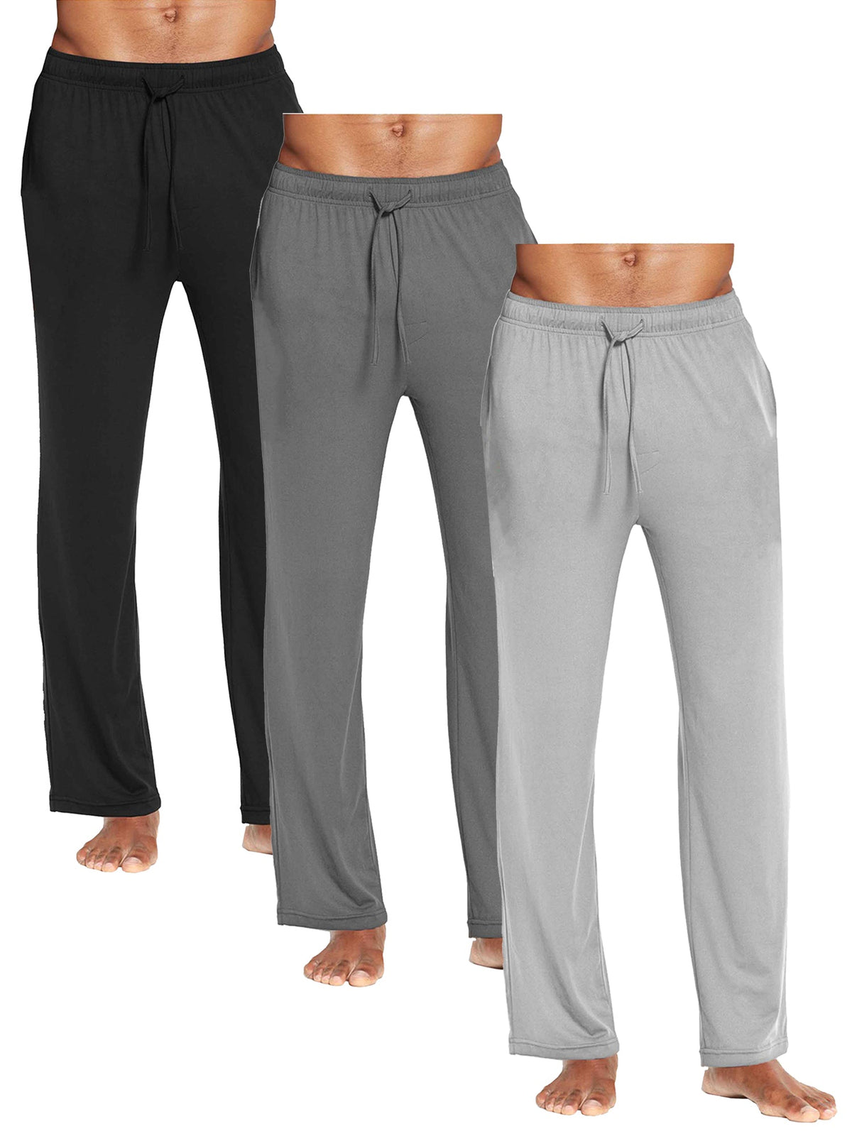 3-Pack Men's Classic Lounge Pants (Sizes, S-3XL)